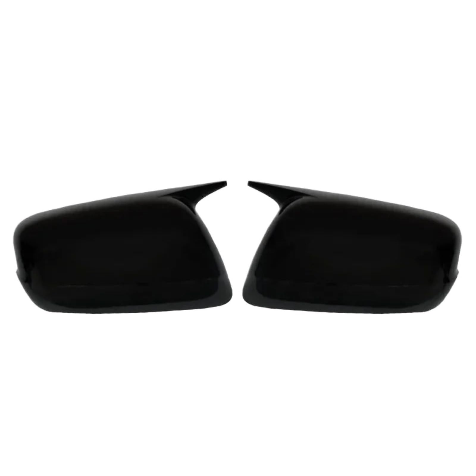 Spiegelkappen Für FIT Für Jazz 2009-2013 Auto Rückspiegel Seitenspiegel Abdeckung Aufkleber Flügelkappe Außentürgehäuse Verkleidung Kohlefaser Rückspiegel Abdeckung(Bright Black) von UMDJJU