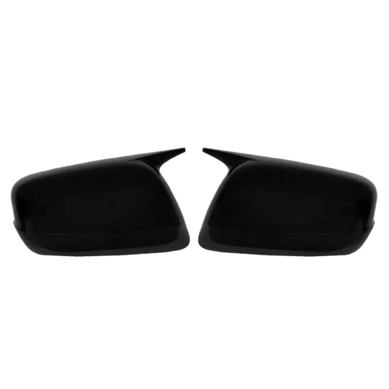 Spiegelkappen Für FIT Für Jazz 2009-2013 Auto Rückspiegel Seitenspiegel Abdeckung Aufkleber Flügelkappe Außentürgehäuse Verkleidung Kohlefaser Rückspiegel Abdeckung(Bright Black) von UMDJJU