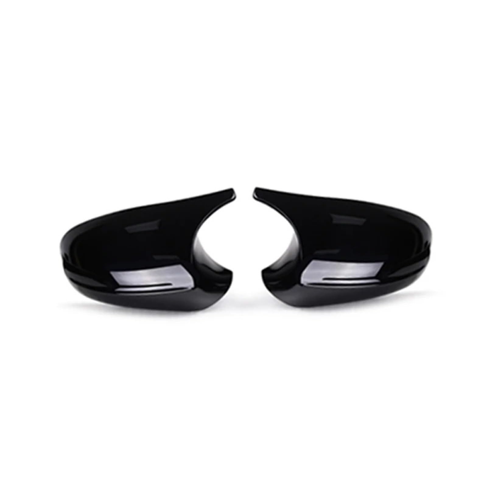 Spiegelkappen Für Facelift E90 E91 2005-2011 E92 E93 2006-2013 Für LCI Rückspiegelkappe Flügelseitenspiegelabdeckung Autozubehör Rückspiegel Abdeckung(ABS Black B) von UMDJJU