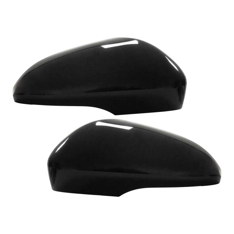 Spiegelkappen Für Ford Für Mondeo Für MK5 2014-2020 L + R Flügeltür Rückspiegel Abdeckkappen Schwarz Glänzend Rückspiegel Abdeckung von UMDJJU