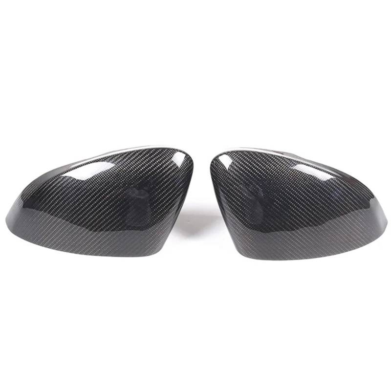 Spiegelkappen Für Jaguar Für F-Type 2013-2022 Auto Rückspiegelkappe Abdeckung Trim Echt Carbon Fiber Autozubehör Rückspiegel Abdeckung von UMDJJU
