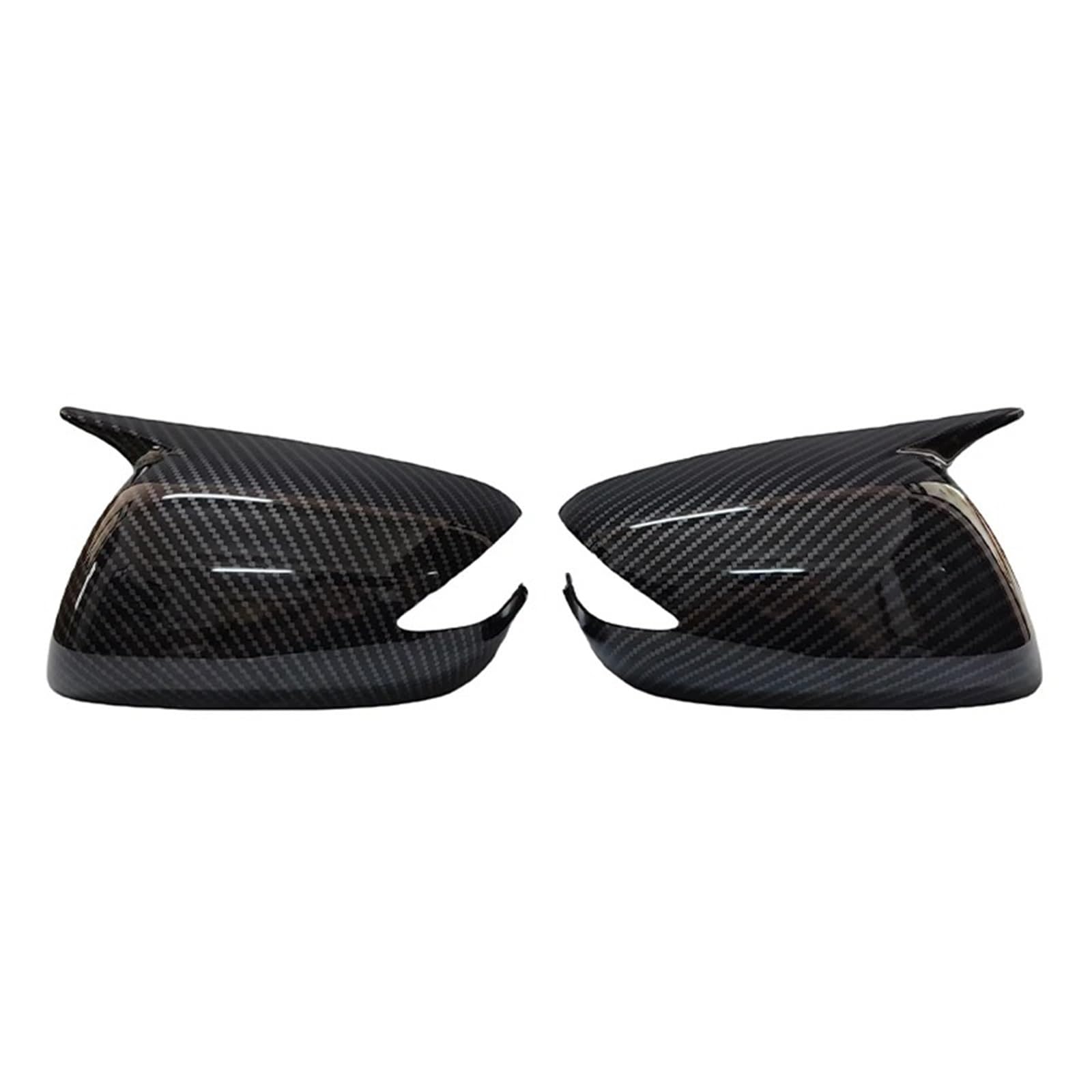 Spiegelkappen Für Jazz Für FIT GE GE6 GE8 2008-2013 Seitenspiegelabdeckung Rückspiegelkappen Autotürseitenrückspiegelabdeckung Rückspiegel Abdeckung(with Light Carbon) von UMDJJU