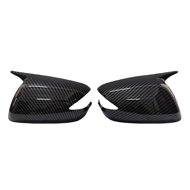 Spiegelkappen Für Jazz Für FIT GE GE6 GE8 2008-2013 Seitenspiegelabdeckung Rückspiegelkappen Autotürseitenrückspiegelabdeckung Rückspiegel Abdeckung(with Light Carbon) von UMDJJU