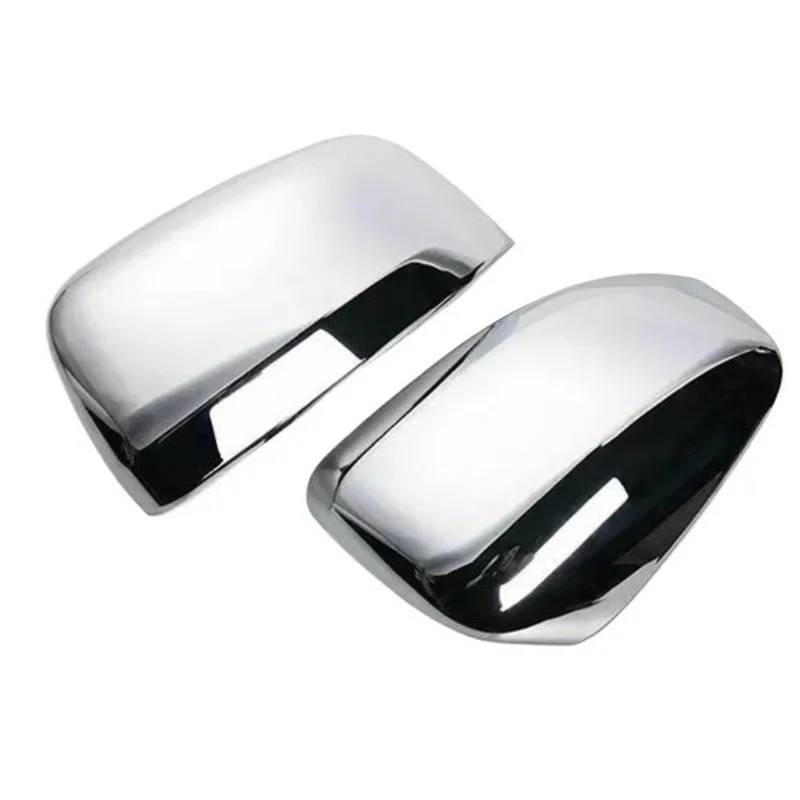 Spiegelkappen Für Jeep Für Grand Für Cherokee Für Dodge Für Durango 2011-2020 Autoaufkleber Rückspiegel Seitenspiegelabdeckung Flügelkappe Rückspiegelgehäuses Rückspiegel Abdeckung(Silver) von UMDJJU