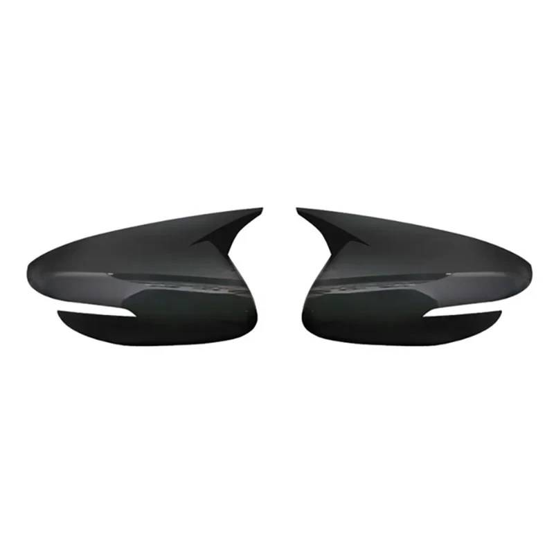 Spiegelkappen Für KIA K3 Für Cerato Für Forte Für Ceed 2 2013-2018 Auto Rückspiegel Seitenspiegel Abdeckung Flügelkappe Außentür Gehäuse Shell Trim Aufkleber Rückspiegel Abdeckung(with Light Black) von UMDJJU