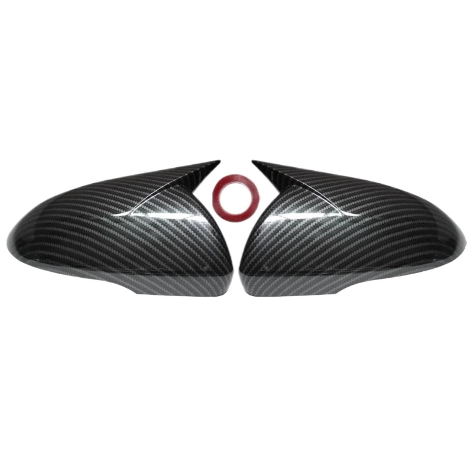Spiegelkappen Für KIA K5 Für Optima 2016 2017 2018 2019 Rückspiegelabdeckung Seitenrückspiegeldeckel Gehäuse Haubenschalenkappe Rückspiegel Abdeckung(Carbon Look) von UMDJJU