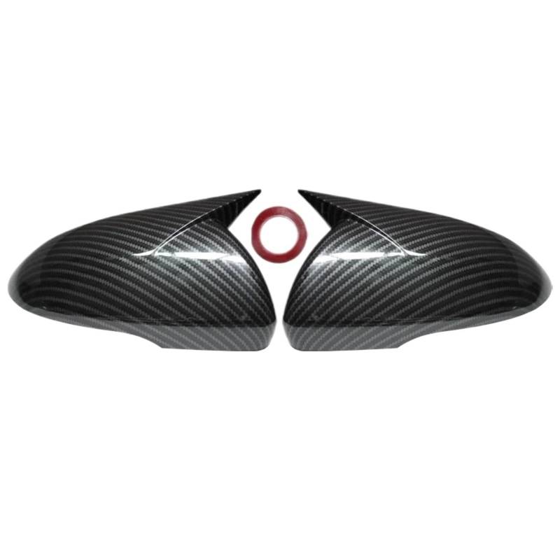 Spiegelkappen Für KIA K5 Für Optima 2016 2017 2018 2019 Rückspiegelabdeckung Seitenrückspiegeldeckel Gehäuse Haubenschalenkappe Rückspiegel Abdeckung(Carbon Look) von UMDJJU