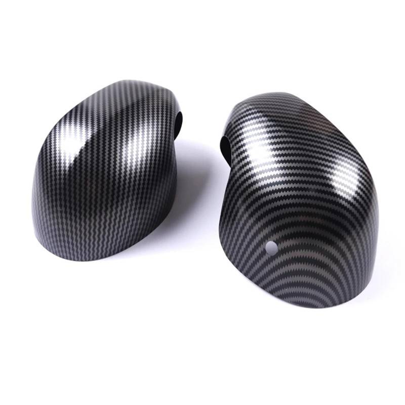 Spiegelkappen Für MINI Für Cooper S 2020 2021 2022 2023 Für Countryman Für F60 F54 F55 F56 F57 Rückspiegelabdeckungen Rückspiegel Abdeckung(Carbon Fiber,Without Hole) von UMDJJU
