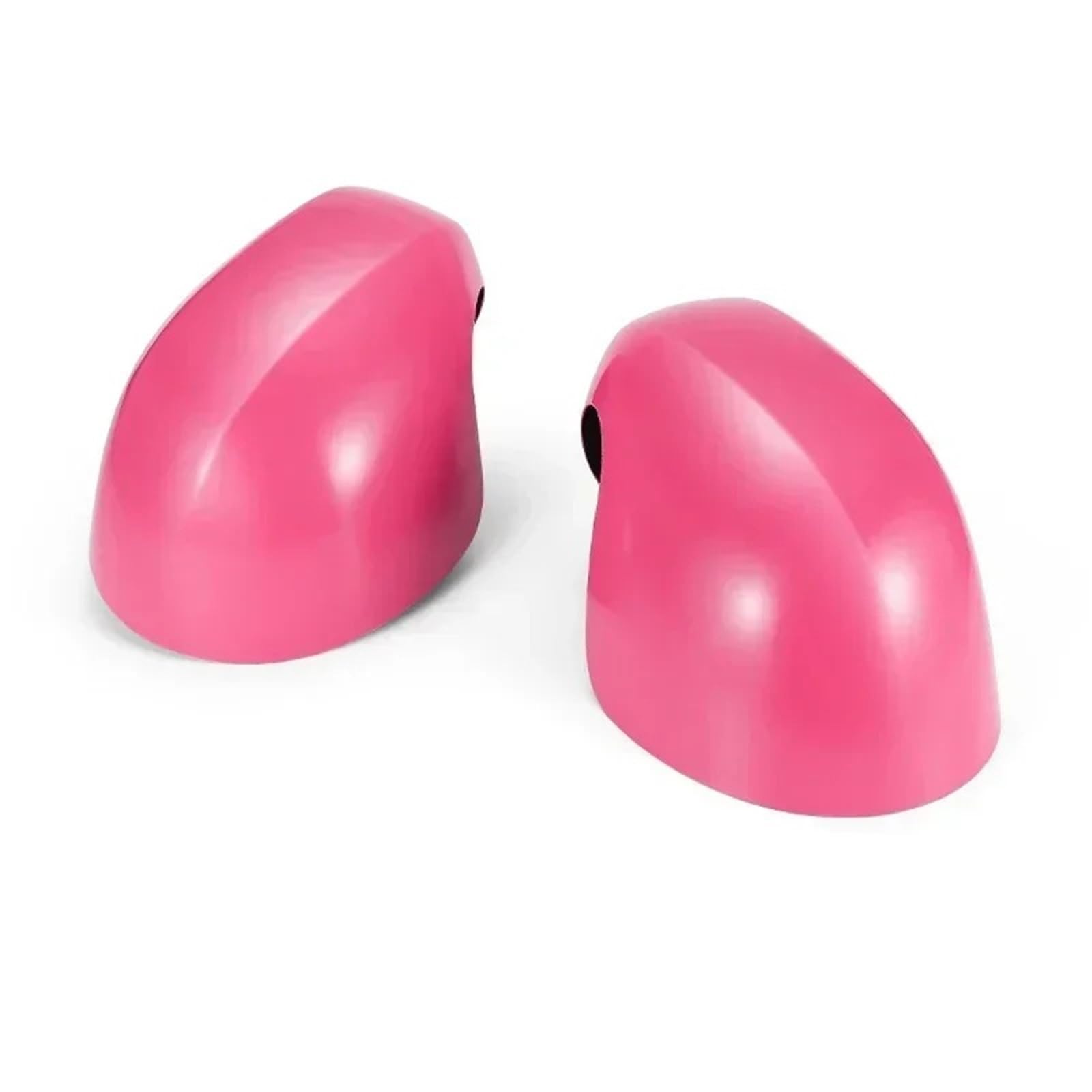 Spiegelkappen Für MINI Für Cooper S 2020 2021 2022 2023 Für Countryman Für F60 F54 F55 F56 F57 Rückspiegelabdeckungen Rückspiegel Abdeckung(Pink,with Light Hole) von UMDJJU