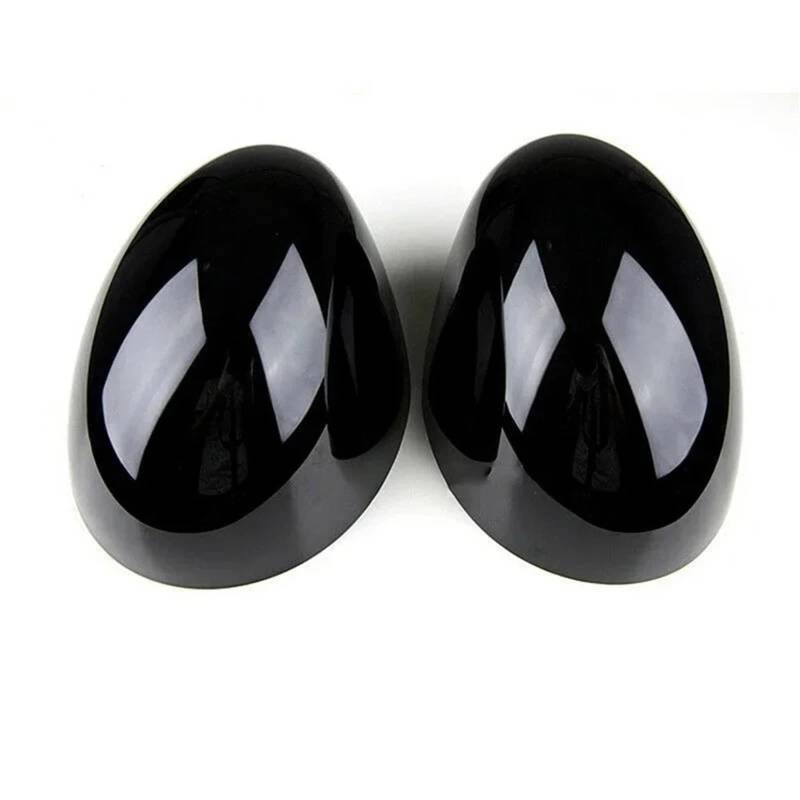 Spiegelkappen Für Mini F54 F55 F56 F57 F60 Paar Glanz Schwarz Flügel Spiegel Abdeckung Kappe Gehäuse Rückspiegel Abdeckung von UMDJJU