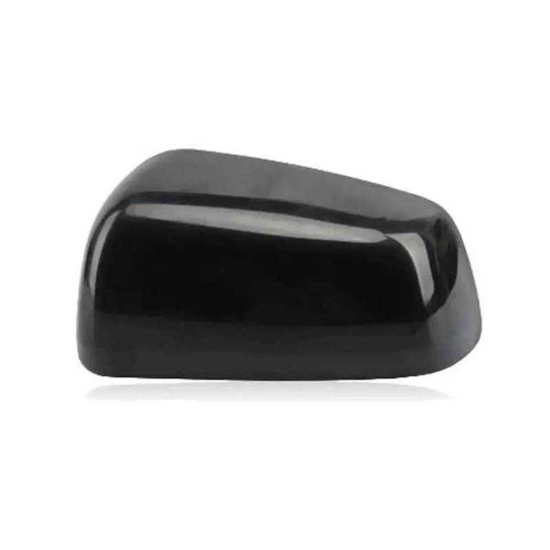 Spiegelkappen Für Mitsubishi Für Lancer EX 2009 2010 2011 2012 Autozubehör Rückspiegelabdeckung Rückspiegelgehäuse Shell Farbe Lackiert Rückspiegel Abdeckung(1pcs Black Left) von UMDJJU
