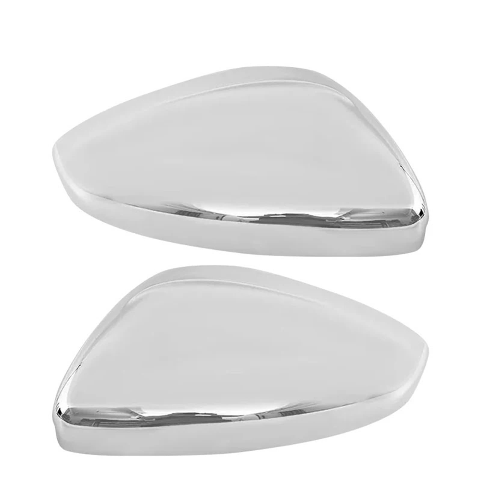 Spiegelkappen Für Peugeot 208 2008 2012-2019 Für Citroen Für C3 2016-2020 1 Paar Seitenflügel Rückspiegel Abdeckkappe Rückspiegel Gehäuseschale Rückspiegel Abdeckung(1pair Chrome) von UMDJJU