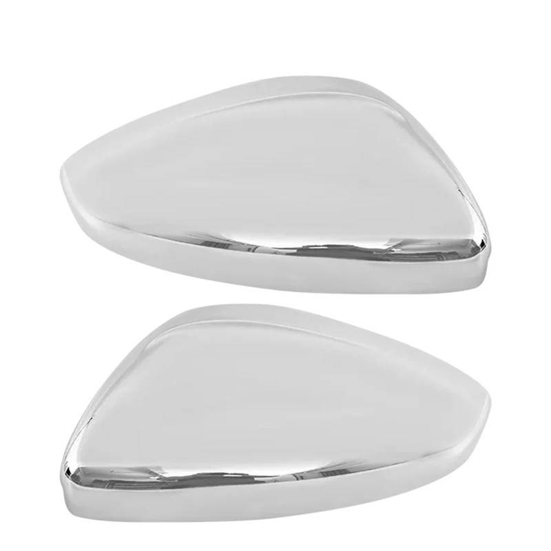 Spiegelkappen Für Peugeot 208 2008 2012-2019 Für Citroen Für C3 2016-2020 1 Paar Seitenflügel Rückspiegel Abdeckkappe Rückspiegel Gehäuseschale Rückspiegel Abdeckung(1pair Chrome) von UMDJJU