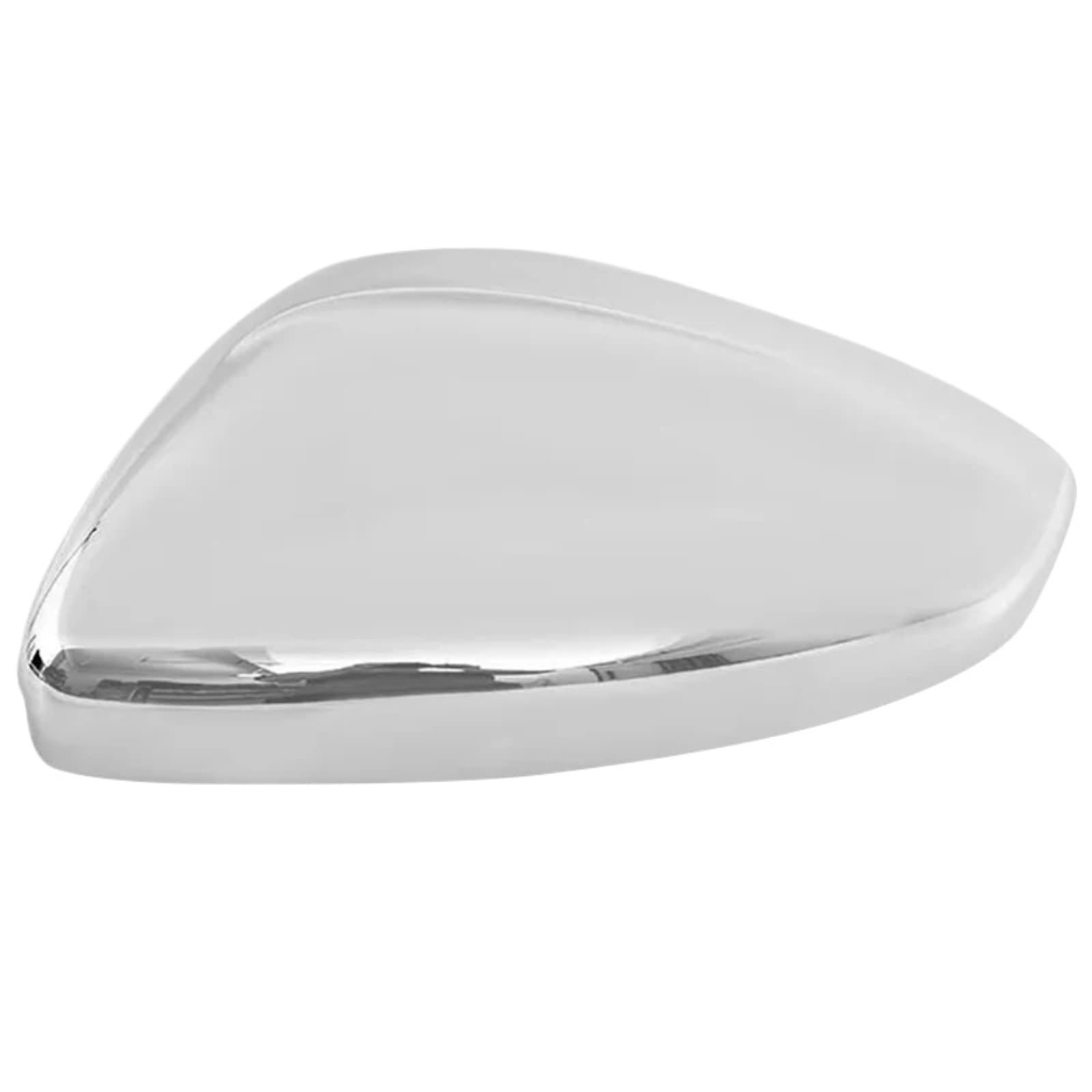 Spiegelkappen Für Peugeot 208 2008 2012-2019 Für Citroen Für C3 2016-2020 Chrom Silber/Schwarz Seite Tür Flügel Rückspiegel Kappe Abdeckung Ersatz Rückspiegel Abdeckung(Chrome Left) von UMDJJU