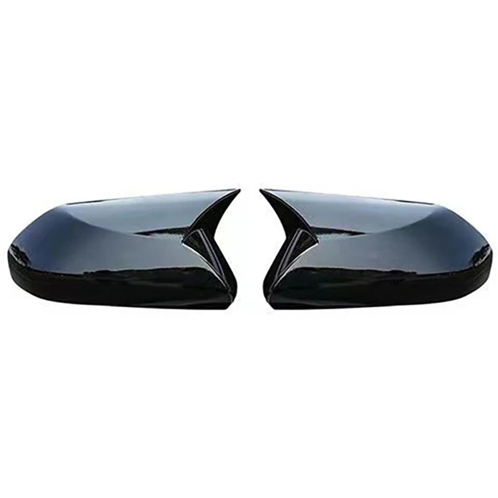 Spiegelkappen Für Prius 2017-2021 2 Stück Seitenrückspiegel-Abdeckkappen Zierleisten Glänzend Schwarz Kohlefaser Auto-Außenaufkleber Rückspiegel Abdeckung(Gloss Black) von UMDJJU