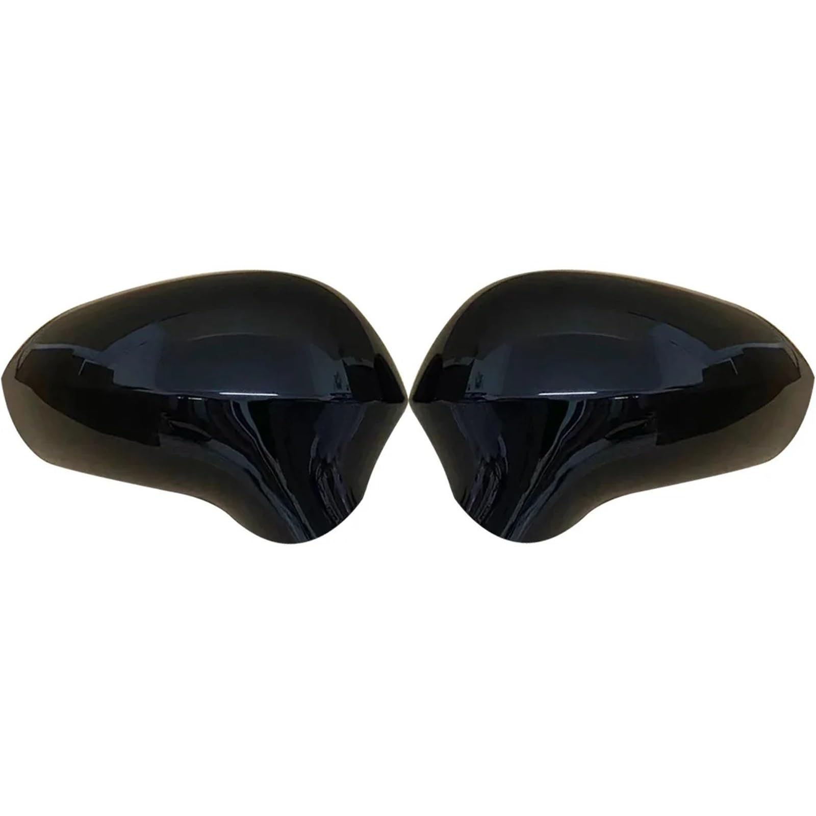 Spiegelkappen Für Seat Für Leon MK2 1P Für Ibiza MK4 6J Für Exeo 3R 2008-2017 Paar Ersatz-Rückspiegelabdeckungen Kappe Autozubehör Schwarz/Weiß Rückspiegel Abdeckung(Gloss Black) von UMDJJU