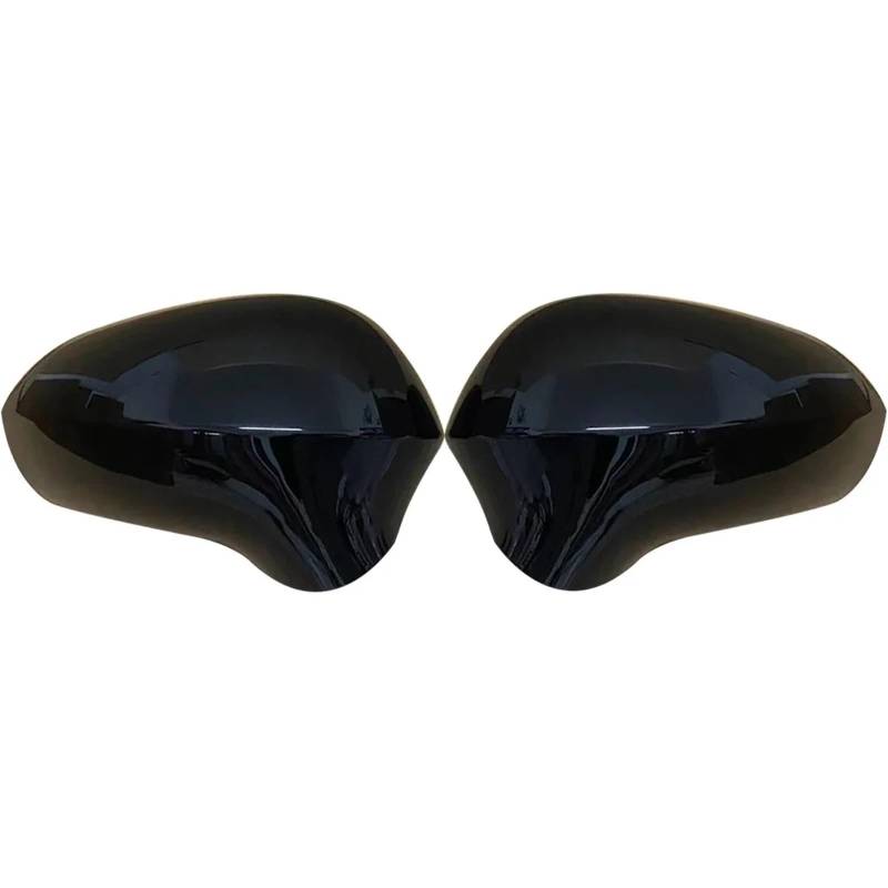 Spiegelkappen Für Seat Für Leon MK2 1P Für Ibiza MK4 6J Für Exeo 3R 2008-2017 Paar Ersatz-Rückspiegelabdeckungen Kappe Autozubehör Schwarz/Weiß Rückspiegel Abdeckung(Gloss Black) von UMDJJU