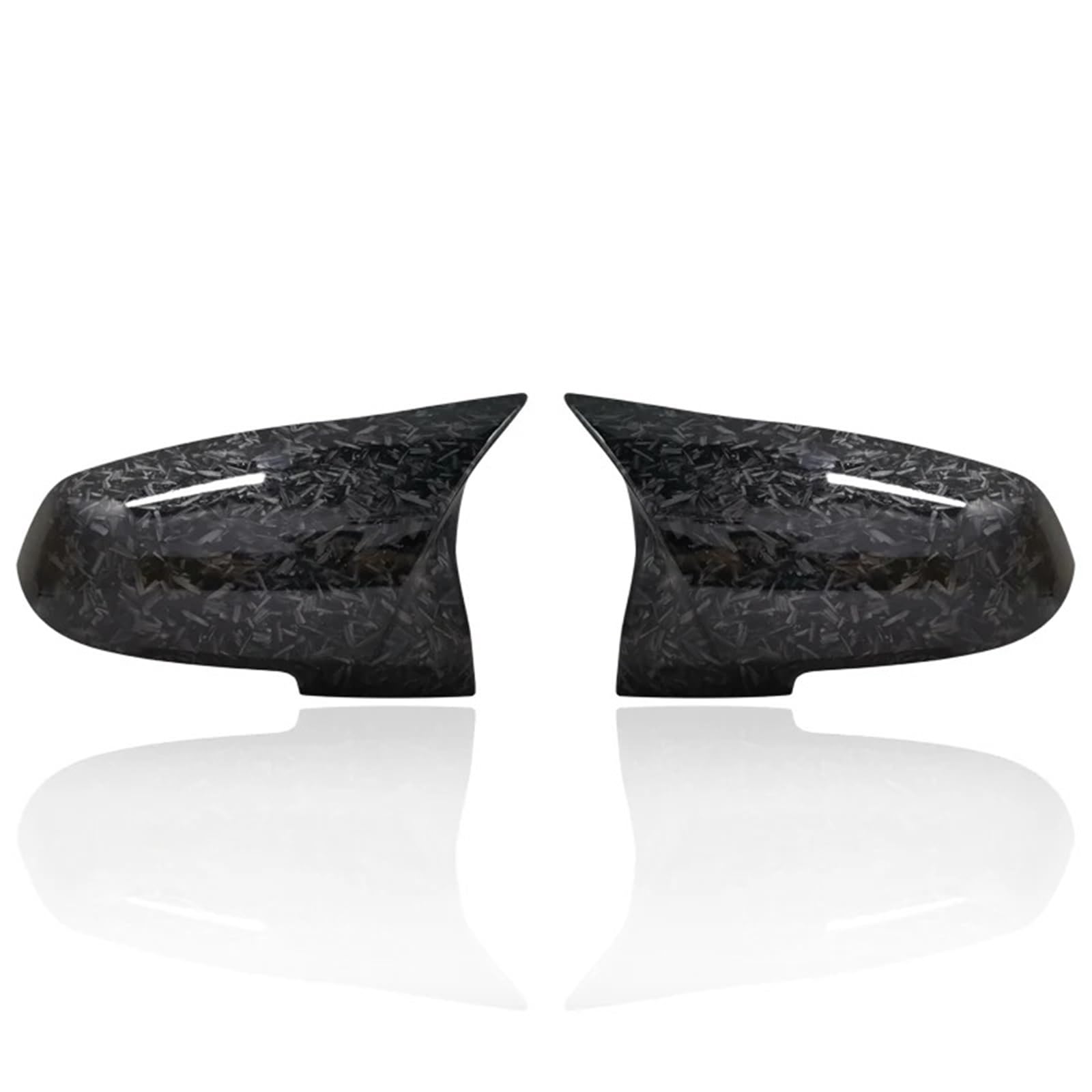 Spiegelkappen Für Serie 1 2 3 4 XM 220i 328i 420i F20 F21 F22 F23 F30 F32 F33 F36 Für X1 2 Stück Rückspiegel Abdeckung Kappe Carbon Schwarz Rückspiegel Abdeckung(Forged Carbon Look) von UMDJJU