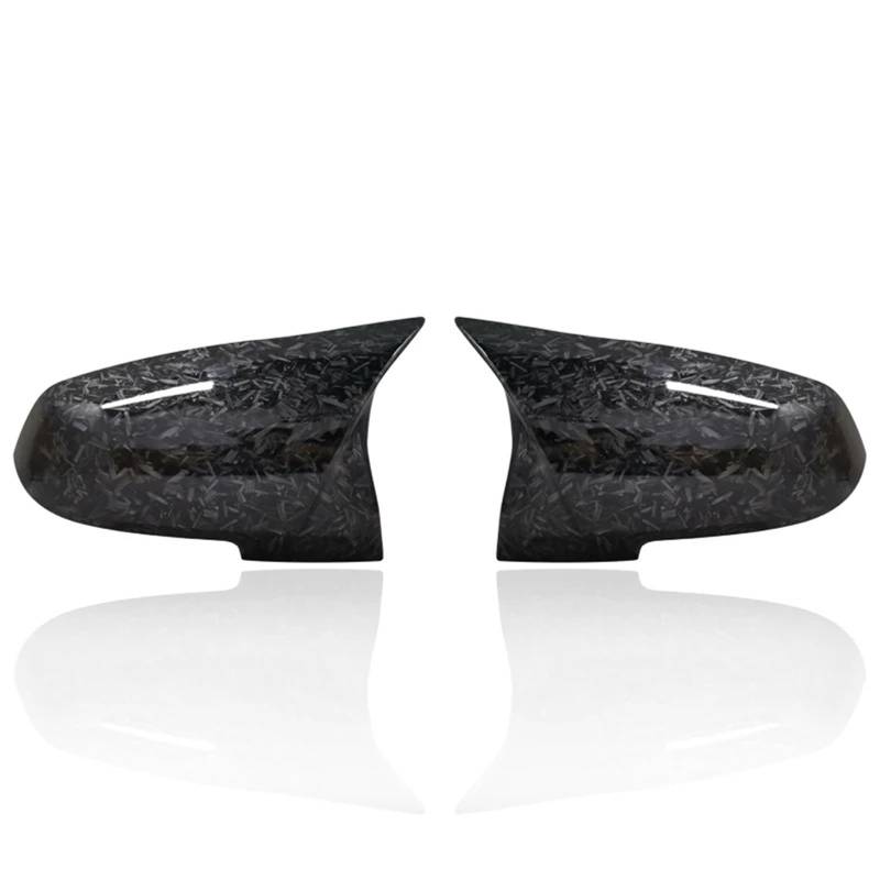 Spiegelkappen Für Serie 1 2 3 4 XM 220i 328i 420i F20 F21 F22 F23 F30 F32 F33 F36 Für X1 2 Stück Rückspiegel Abdeckung Kappe Carbon Schwarz Rückspiegel Abdeckung(Forged Carbon Look) von UMDJJU