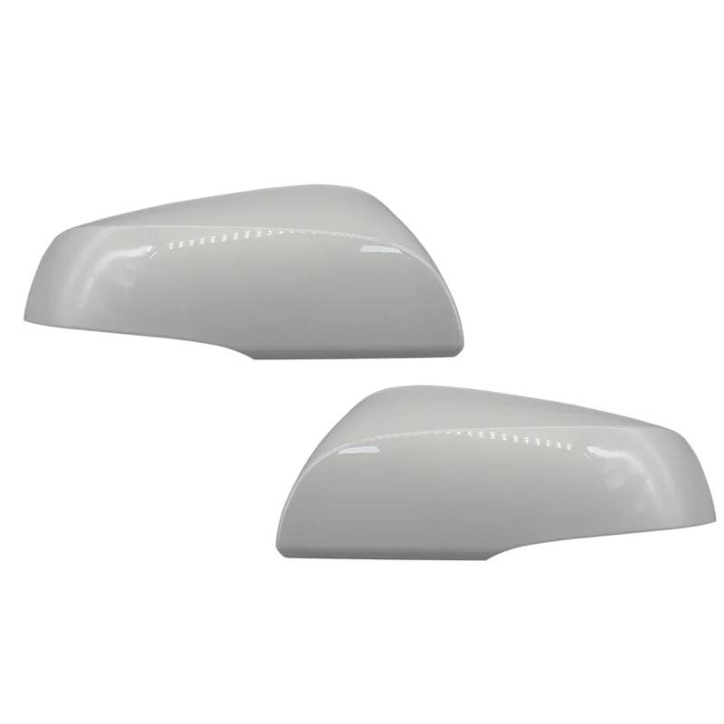 Spiegelkappen Für Toyota Für Rav4 2020 2021 2Pcs Spiegelkappe Spiegelabdeckung Gehäuse Rückspiegel Seitenflügelschale Braun Weiß Schwarz Grau Milan Khaki Rückspiegel Abdeckung(Grey LH RH) von UMDJJU
