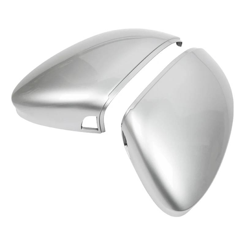 Spiegelkappen Für VW Für Golf 8 MK8 ID3 2020 2021 2022 Spiegelabdeckungen Kappen Rückspiegelgehäuseabdeckung Mattsilberabdeckungen Rückspiegel Abdeckung(with Holes) von UMDJJU