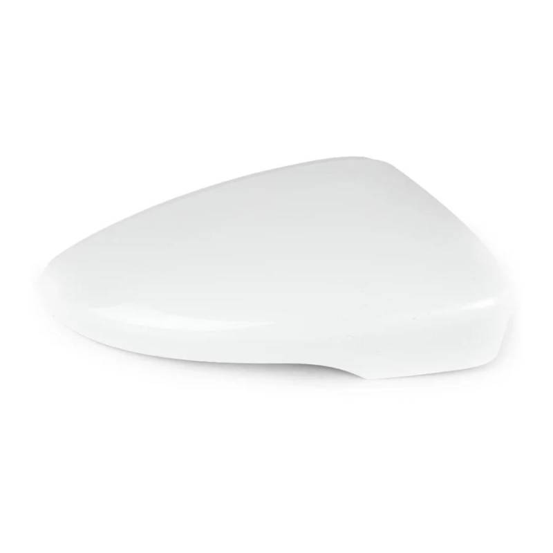 Spiegelkappen Für VW Für Scirocco 2010-2018 Rückspiegel Abdeckung Rückspiegel Shell Gehäuse Farbe Lackiert 3C8857537 3C8857538 Rückspiegel Abdeckung(1pcs Polar White R) von UMDJJU