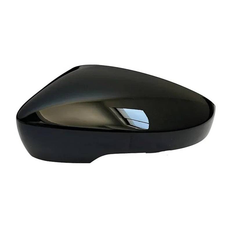 Spiegelkappen Für VW US-Modell Für Jetta Für MK6 Für Beetle US Für Passat B7 US-Version Schwarz/Weiß Seitenflügelspiegel-Abdeckkappe 5C6857537A Rückspiegel Abdeckung(Black Passenger Side) von UMDJJU