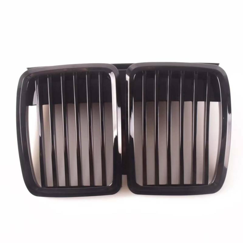 für BMW 1983-1991 E30 E30 325i 325is 325iX 325 325e 325es 318i 320i M3 Auto Front Kühlergrille,Auto Frontstoßstange Radiator Kühlergrille Dekoration,Ersatz Zubehör.,A-Glossy black von UNCLE LIAO
