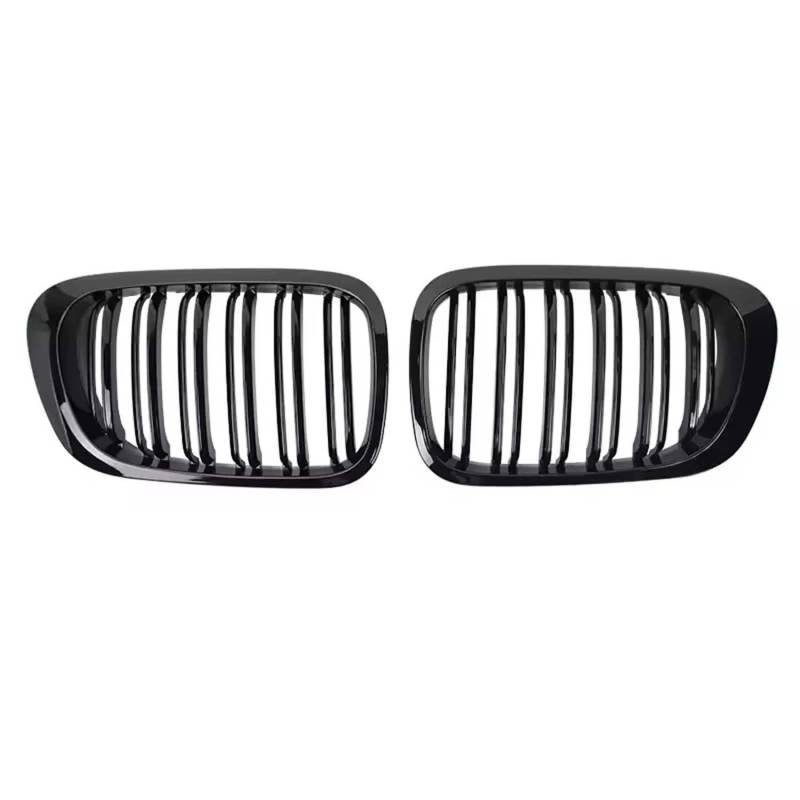 für BMW 3 Series E46 4-Door 4D 4DR 1998-2001 Auto Front Kühlergrille,Auto Frontstoßstange Radiator Kühlergrille Dekoration,Ersatz Zubehör. von UNCLE LIAO