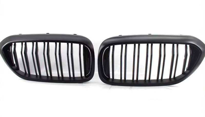 für BMW 5 Series G30 G31 520i 530i 540i M5 2017-2020 Auto Front Kühlergrille,Auto Frontstoßstange Radiator Kühlergrille Dekoration,Ersatz Zubehör.,A-Matte Black von UNCLE LIAO