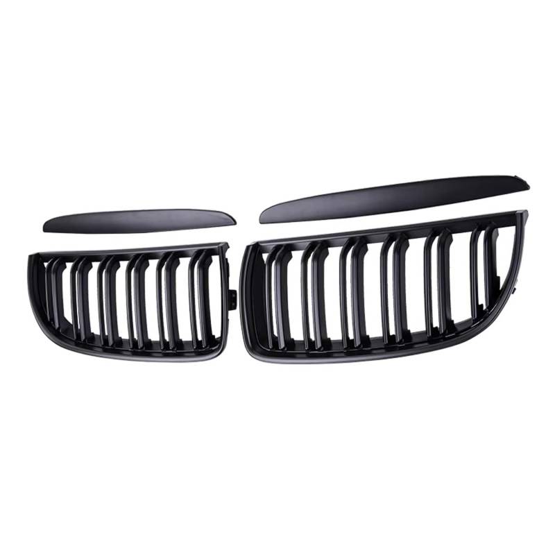 für BMW E90 E91 3 Series 323I 328I 335I 330I 325I 05-08 Auto Front Kühlergrille,Auto Frontstoßstange Radiator Kühlergrille Dekoration,Ersatz Zubehör.,B-Matte Black von UNCLE LIAO
