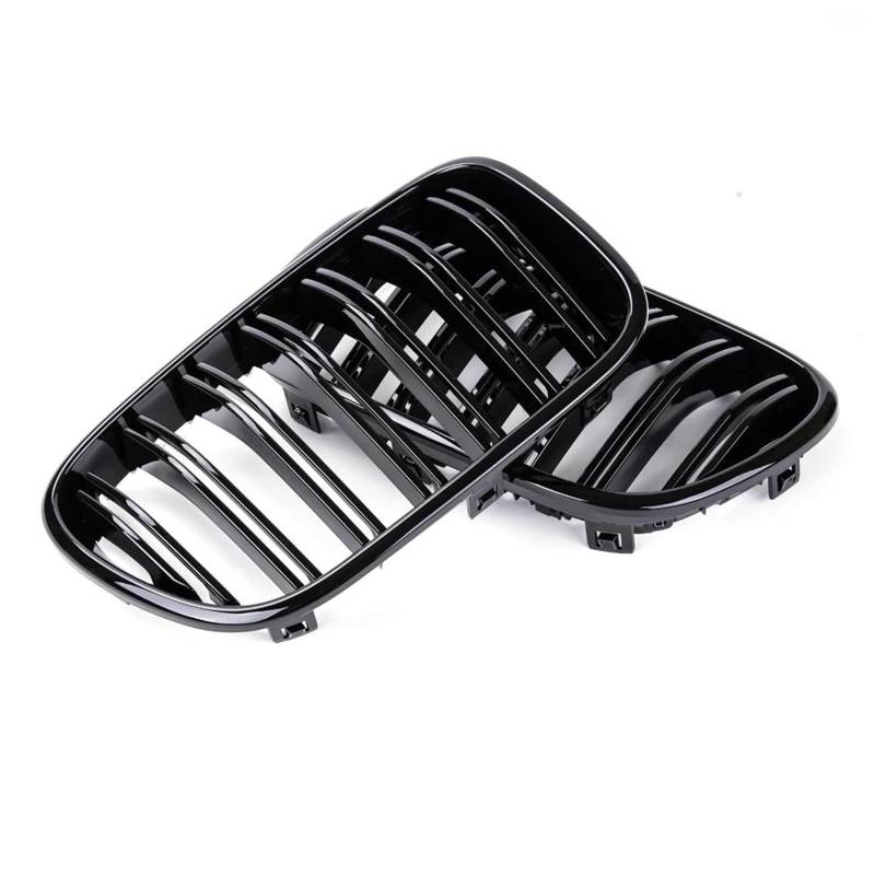 für BMW F25 X3 2010 2011 2012 2013 Auto Front Kühlergrille,Auto Frontstoßstange Radiator Kühlergrille Dekoration,Ersatz Zubehör.,B-Nero Lucido von UNCLE LIAO