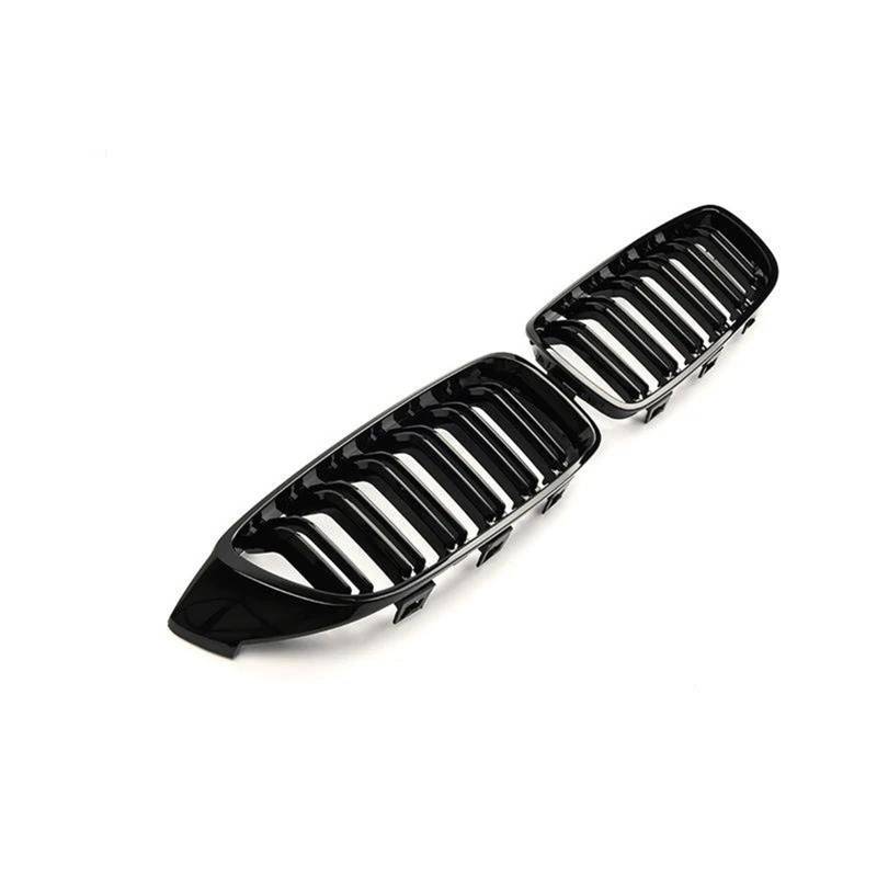 für BMW F32 F33 F36 F82 420i 428i 435i M4 2014-2018 Auto Front Kühlergrille,Auto Frontstoßstange Radiator Kühlergrille Dekoration,Ersatz Zubehör.,A-Matte Black von UNCLE LIAO