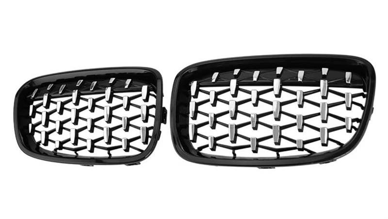 für BMW Serie 1 F20 F21 2011 2012 2013 2014 Auto Front Kühlergrille,Auto Frontstoßstange Radiator Kühlergrille Dekoration,Ersatz Zubehör. von UNCLE LIAO