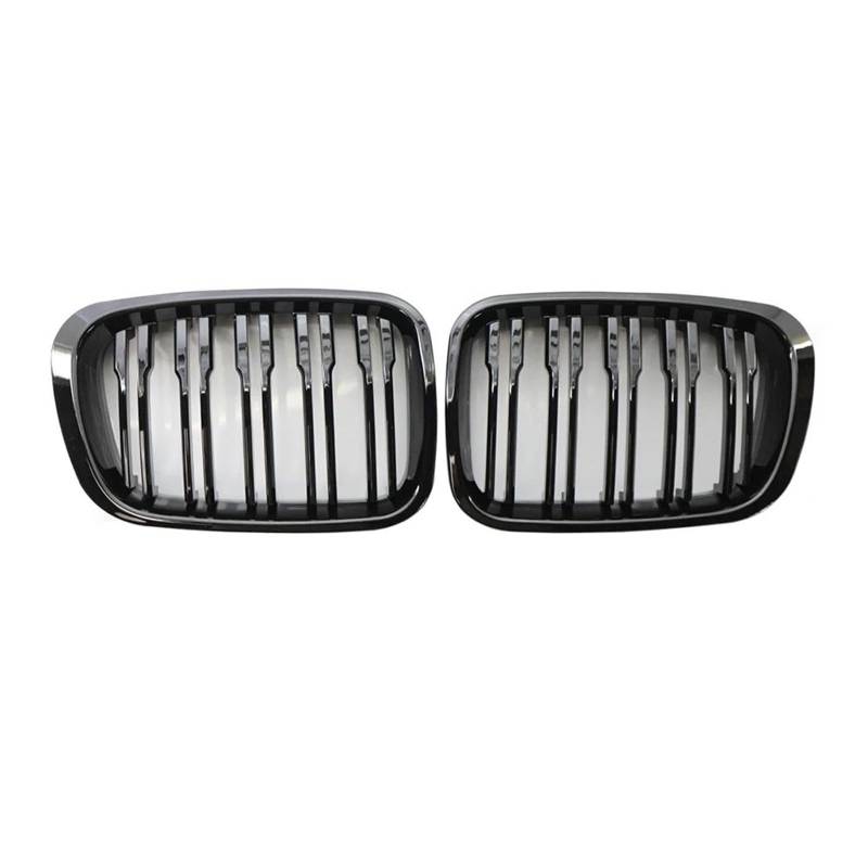 für BMW Serie 3 E46 4 Porte 4D 4DR 1998-2001 Auto Front Kühlergrille,Auto Frontstoßstange Radiator Kühlergrille Dekoration,Ersatz Zubehör. von UNCLE LIAO