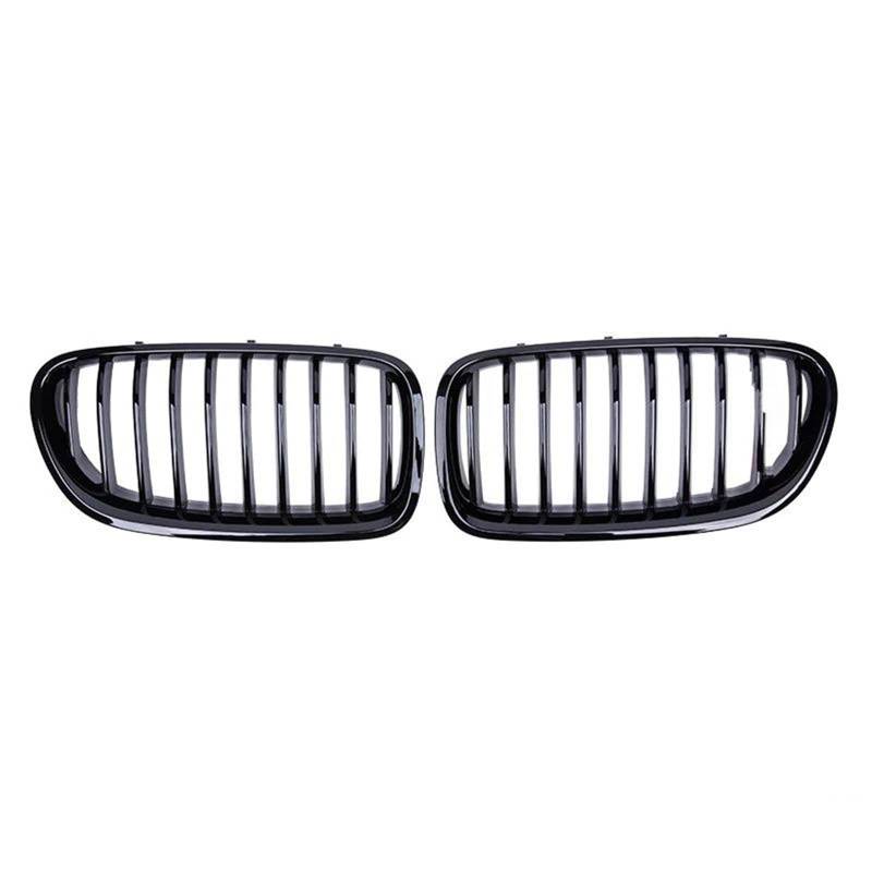 für BMW Serie 5 F10 F18 2010-2017 Auto Front Kühlergrille,Auto Frontstoßstange Radiator Kühlergrille Dekoration,Ersatz Zubehör.,A-Matte Black von UNCLE LIAO
