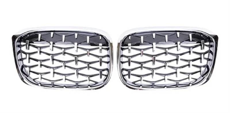 für BMW X3 G01 G08 X4 G02 2018-2020 Auto Front Kühlergrille,Auto Frontstoßstange Radiator Kühlergrille Dekoration,Ersatz Zubehör. von UNCLE LIAO