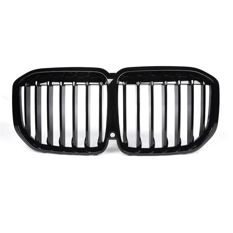 für BMW X7 G07 2019 2020 Auto Front Kühlergrille,Auto Frontstoßstange Radiator Kühlergrille Dekoration,Ersatz Zubehör.,B-Nero Lucido von UNCLE LIAO