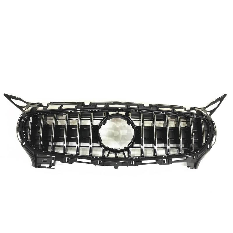 für Mercedes Benz C190 R190 AMG GT S 2015-2016 2 Porte Auto Front Kühlergrille,Auto Frontstoßstange Radiator Kühlergrille Dekoration,Ersatz Zubehör.,A-Argento von UNCLE LIAO