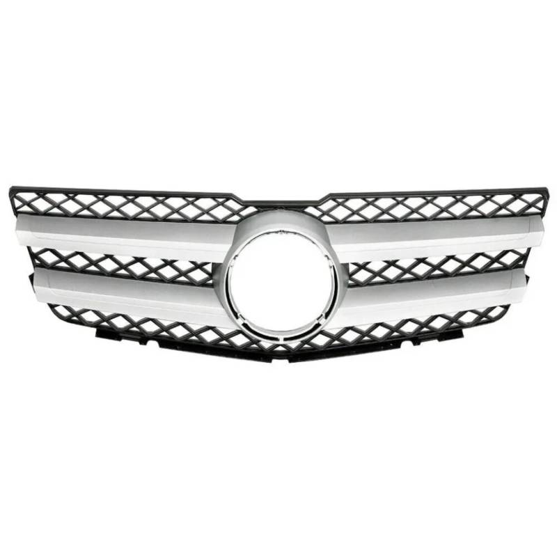 für Mercedes Benz GLK X204 2008-2012 GLK280 GLK300 GLK350 Auto Front Kühlergrille,Auto Frontstoßstange Radiator Kühlergrille Dekoration,Ersatz Zubehör.,G-FCL2-Chrome Silver von UNCLE LIAO