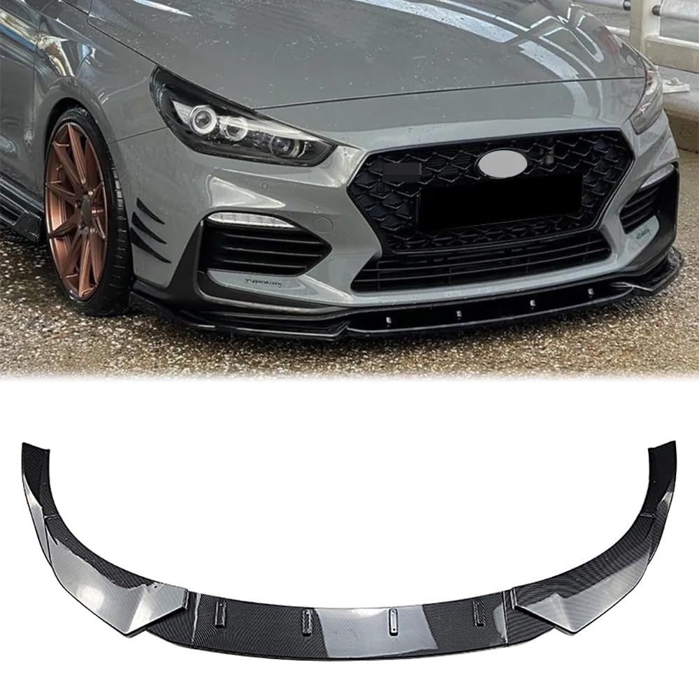 Auto Frontlippe Frontspoiler für Hyundai I30N MK3.5 2020 2021 2022,Antikollisions FrontstoßStange Splitter Diffusor Frontlippe Spoiler Protector,A-Carbon Fiber Auto Frontlippe Frontspoiler für Hyundai I30N MK3.5 2020 2021 2022,Antikollisions FrontstoßStange Splitter Diffusor Frontlippe Spoiler Protector,A-Carbon Fiber von UNCRON