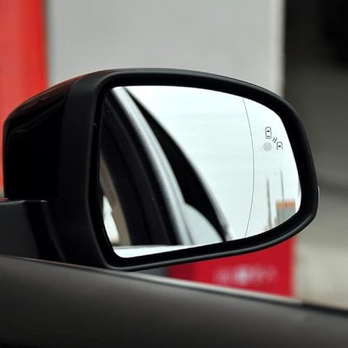 Auto Erhitzt Rückspiegel Objektiv Glas für Ford Focus Mk3 III 08-18 / Mondeo MK4 IV 10-14,Linke/Rechte Seite Beheizter Spiegel Spiegelglas Ersatz Zubehör,B-Right-HeatingwithBlindSpots von UNGOOR
