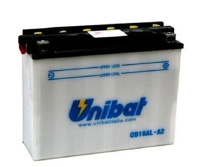 Batterie Motorrad Roller Unibat NO YUASA CB16AL-A2 von Unibat