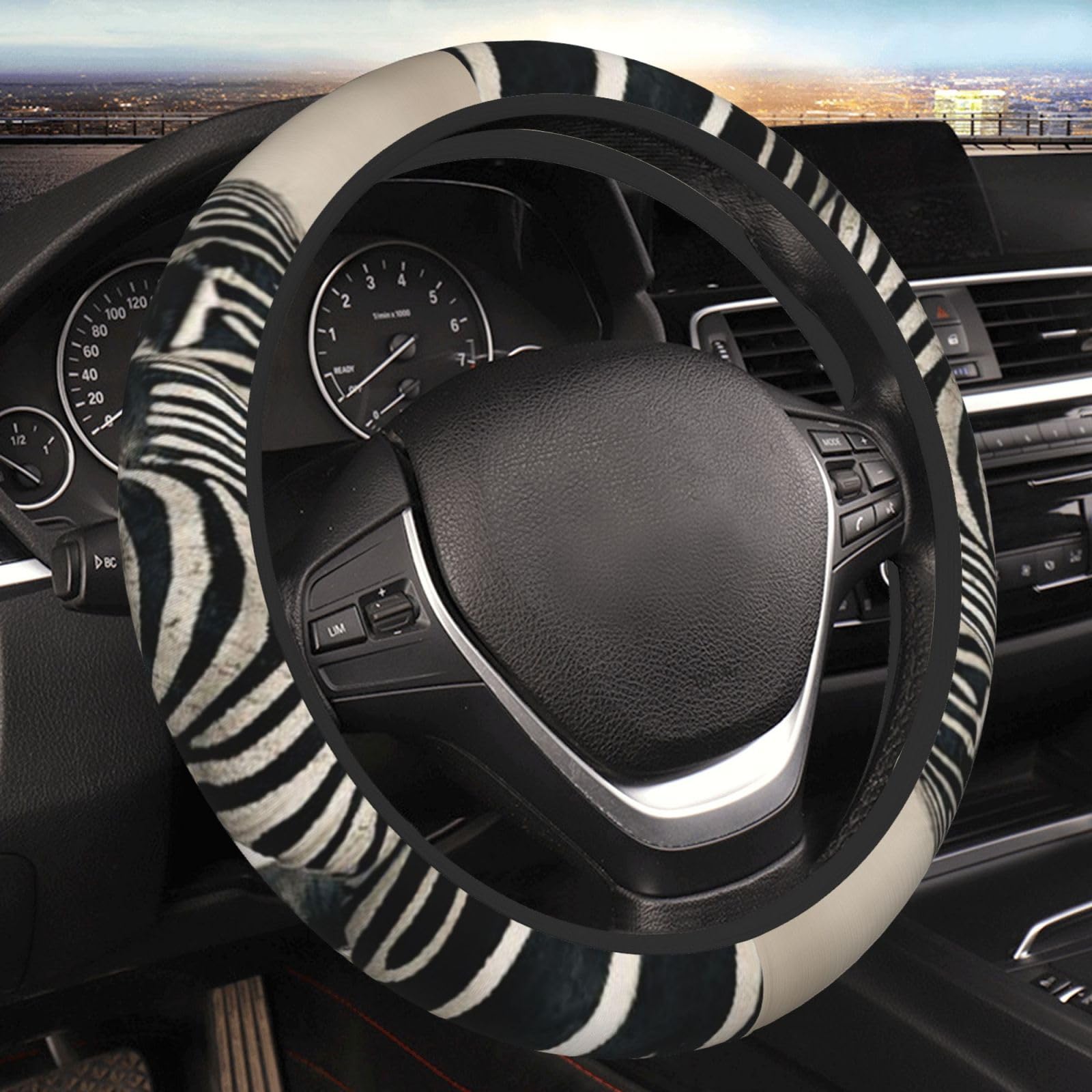 Auto Lenkradbezug Für Alle Modelle Wild Zebra Elastische Lenkradschoner Anti Rutsch Dekoration Protector Für Frau Mann Auto Radschutz Einheitsgröße Auto Lenkradbezug Für Alle Modelle Wild Zebra Elastische Lenkradschoner Anti Rutsch Dekoration Protector Für Frau Mann Auto Radschutz Einheitsgröße von UNIOND