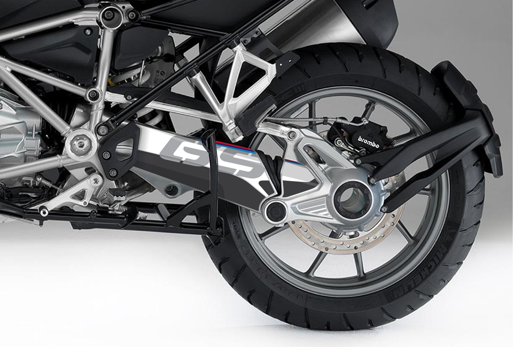 Schwinge dekoration schutz aufkleber kit Uniracing BMW R1200GS LC '13-'18, R1200GS Adv. LC '14-'18, R1250GS-Adv., weiss Schwinge dekoration schutz aufkleber kit Uniracing BMW R1200GS LC '13-'18, R1200GS Adv. LC '14-'18, R1250GS-Adv., weiss von UNIRACING
