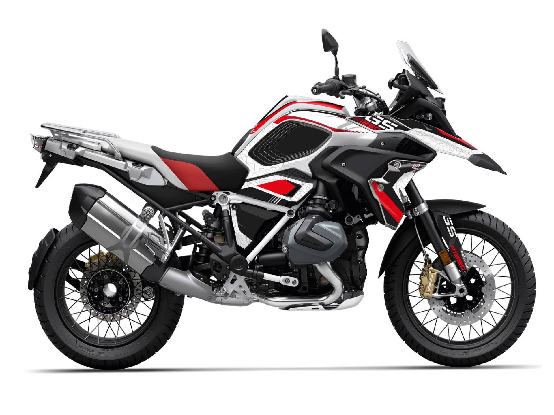 UNIRACING Dekoration Schutz Aufkleber Kit für BMW R1250GS 2023, Killian Series UNIRACING Dekoration Schutz Aufkleber Kit für BMW R1250GS 2023, Killian Series von UNIRACING