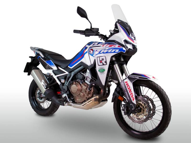 UNIRACING Dekoration Schutz Aufkleber Kit für Honda Africa Twin CRF 1100 2020-23, Kirian Replica Weiß von UNIRACING