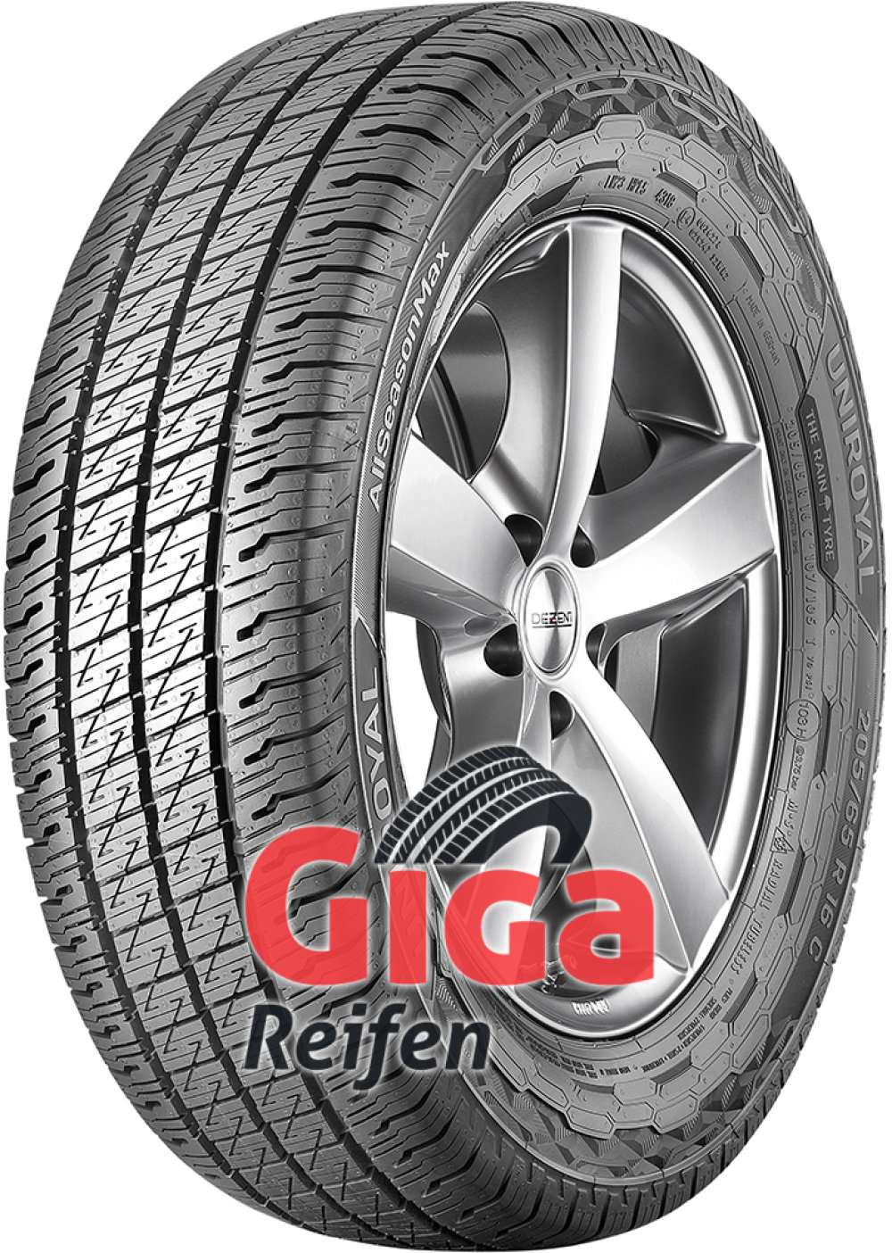 Uniroyal All Season Max ( 195/65 R16C 104/102T 8PR Doppelkennung 100T ) von UNIROYAL