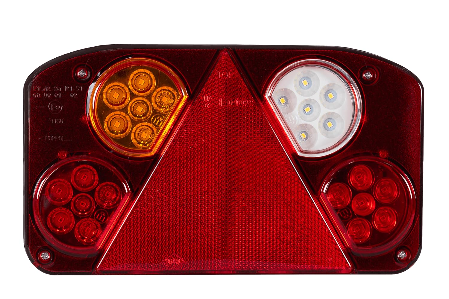 HORPOL Multifunktionale Linke LED-Rückleuchte mit Dreiecksreflektor LZD 845 HORPOL Multifunktionale Linke LED-Rückleuchte mit Dreiecksreflektor LZD 845 von UNITRAILER