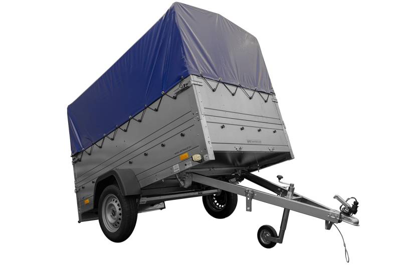 UNITRAILER PKW-Anhänger Garden Trailer 230 Kipp 750kg mit Hochplane von UNITRAILER